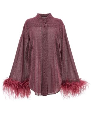 Oséree 'Lumière Plumage' Shirt - Purple