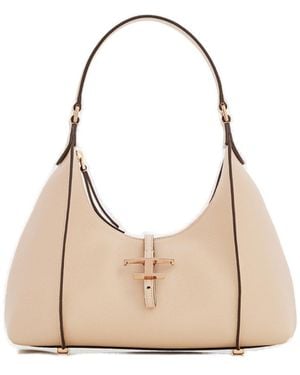 Tod's Timeless Hobo Bag - Natural