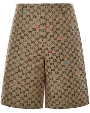 Gucci Shorts Cotton - Multicolour