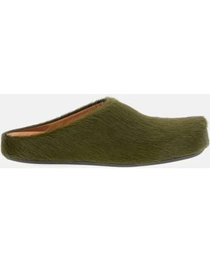 Marni Fussbett Sabot - Green
