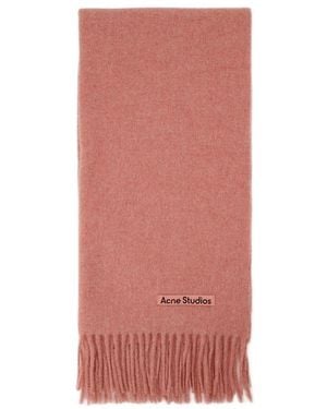 Acne Studios Canada Scarf Wool Accessories - Pink