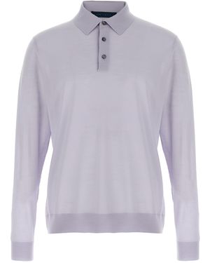 Kiton Ciro' Polo Shirt - Blue