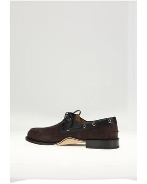 Dior Boat Shoes Arcie- Loafers - White