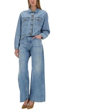Alysi Denim Jacket - Blue