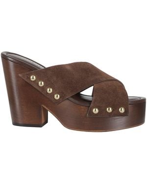 Paris Texas Marisol Mule - Brown