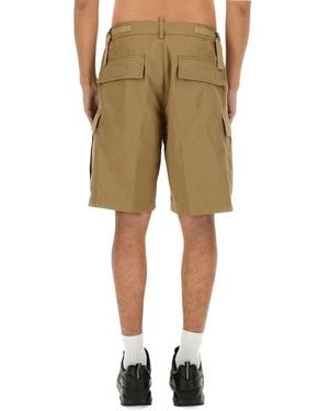 DSquared² Bermuda Cargo Shorts Cotton - Natural