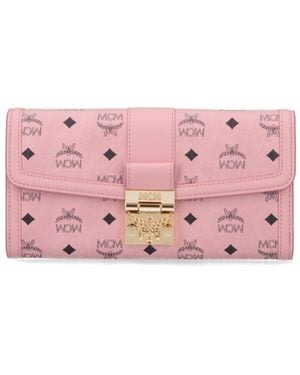 MCM Tracy Wallet - Pink
