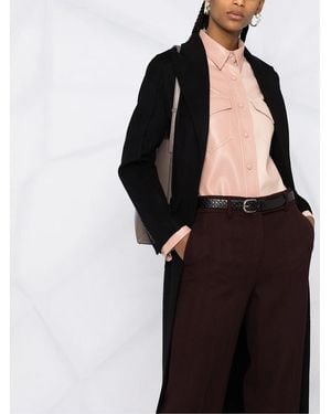 Ferragamo Straight-Leg Pants - Black
