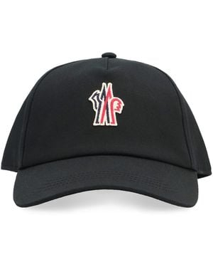 Moncler Logo Baseball Cap - Black