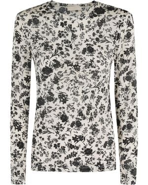 Ulla Johnson Neri Long Sleeve Ruched Top - Black