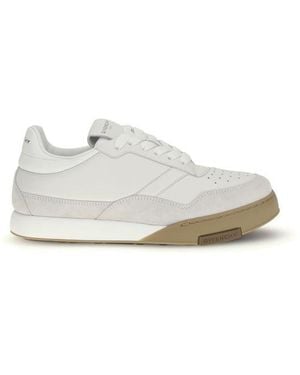 Givenchy Calf Leather Bos Taurus Chunky Sneakers - White