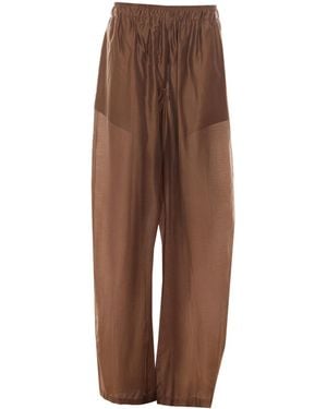 THE LATEST Pants Lyocell - Brown