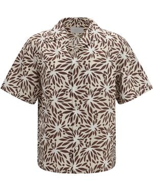 Prada Printed Cotton Bowling Shirt - Multicolour