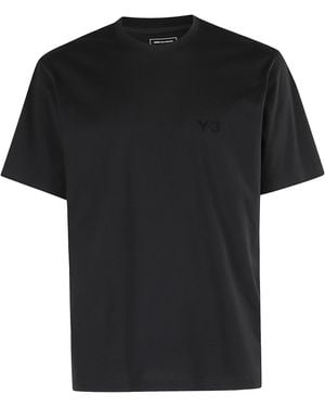 Y-3 M Reg Ss Tee - Black