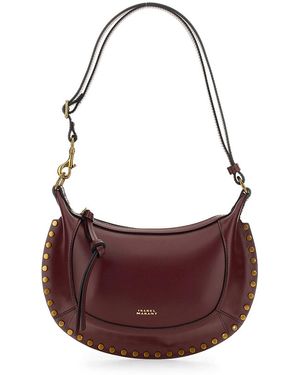 Isabel Marant Oskan Moon Shoulder Bag - Purple
