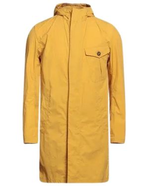 Herno Coat Pa0069U-12309 Giallo Cipolla Cream, Clothing - Yellow
