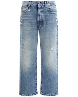 R13 Boyfriend Jeans - Blue