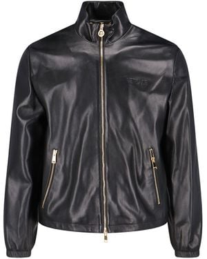 Versace Plongé" Zip Jacket - Black