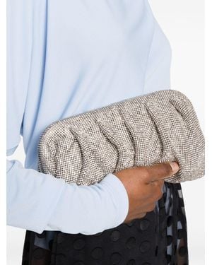 Benedetta Bruzziches Clutch Venus La Grande Exterior: Brass; Lining: Silk Bags - White