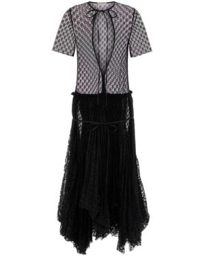 JW Anderson Lace Long Dress - Multicolour