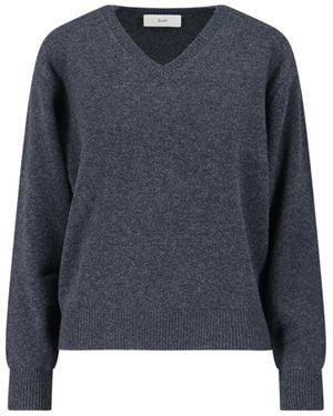 DUNST Wool And Cashmere Sweater - Blue