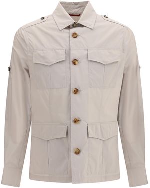 Brunello Cucinelli Waterproof Jacket - White