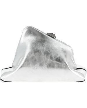 The Attico 'Day Off Small' Clutch - White