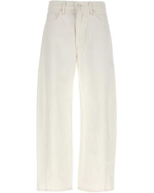 Mother The Full Pipe Ankle Jeans - White