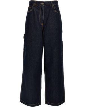 Etro Wide Jeans - Blue