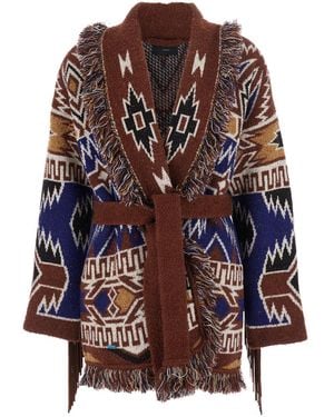 Alanui Cardigan The Amazing Journey Tech Fabric Top - Multicolor
