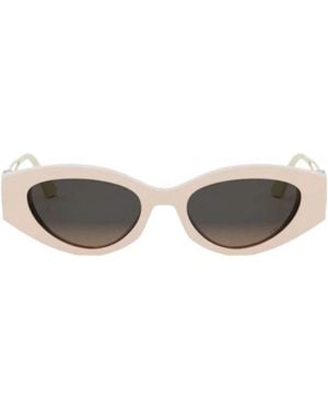 Dior Sunglasses Cat Eye Full Rim, Shiny- Frame And Gradient Lens 30Montaigneb6F43F0 - Grey