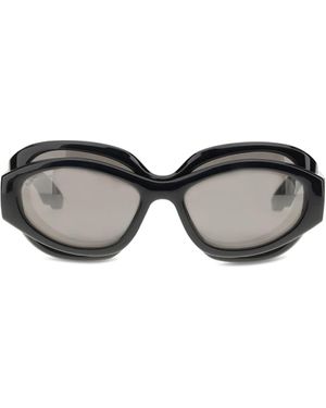 Balenciaga Superbusy Round Sunglasses - Grey