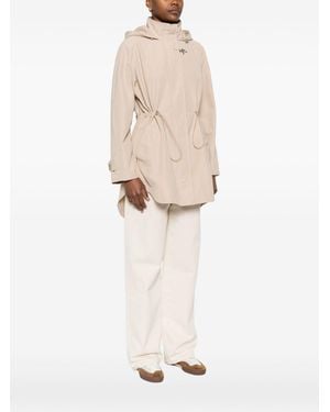 Fay Coats Ivory Polyester Cotton - White