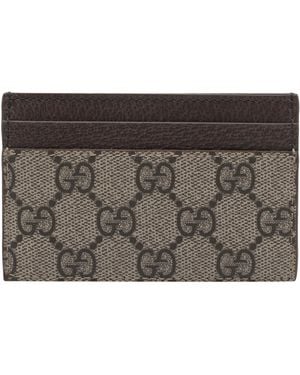 Gucci Wallets Tessuto Gg - Metallic