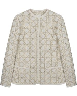 Dior Blazer Macrocannage - Natural