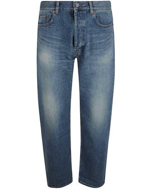 Saint Laurent Mick Long Jeans - Blue