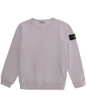 Stone Island Hooded Sweatshirt Hoods & Sweatshirts - Purple