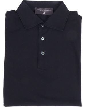 PHI FDL Short Sleeve Polo Cotton Sleeves - Blue