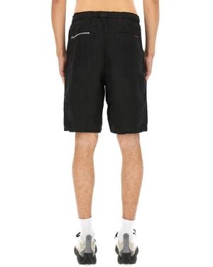 Undercover Undercover Linen Bermuda Shorts - Black