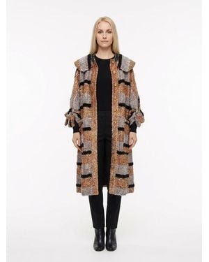 Dolce & Gabbana Leather Coat Clothing - Natural