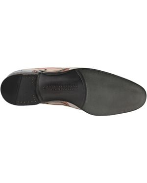 Dolce & Gabbana Floral Vase Slip On Dress Loafers Shoes Leather - Gray