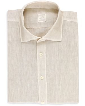 120% Lino Linen Shirt - Natural