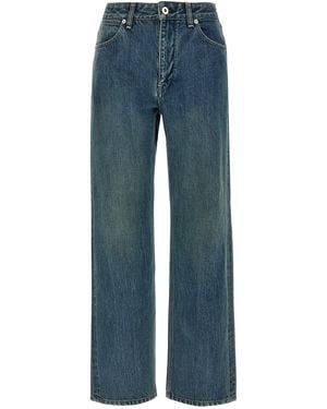 Jil Sander Slim Twist' Jeans - Blue