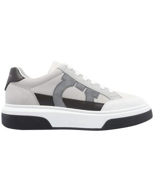 Ferragamo Gancini Trainers - White