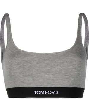 Tom Ford Top Modal Tops - Gray