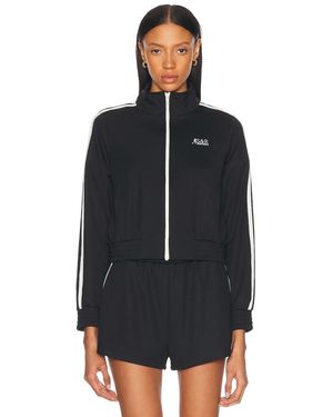 Sporty & Rich Sr Runner Elio Track Jacket - Black