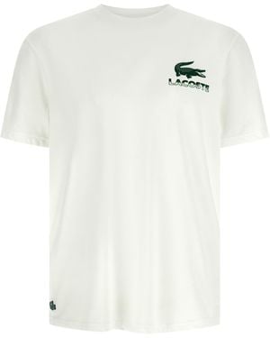 Lacoste Printed T-Shirt - White