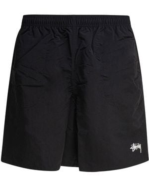 Stussy Stook Drawstring Water Shorts - Black