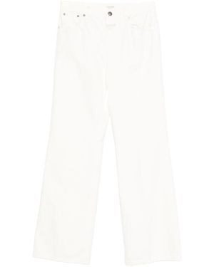 Closed Straight-Leg Denim Jeans - White