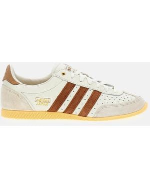 adidas Originals Trainers Pelle E Tessuto - White